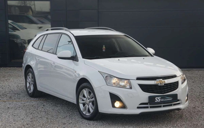 Chevrolet Cruze cena 31900 przebieg: 130900, rok produkcji 2012 z Toruń małe 154